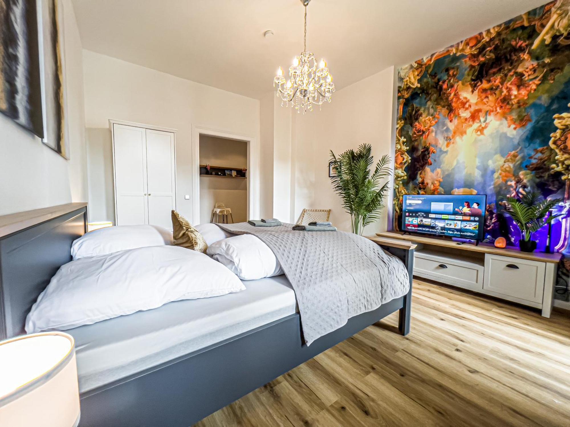 Grosse 3 Schlafzimmer Mit Kueche, Bad, Waschmaschine & Balkon Am Zoo * Leipzig